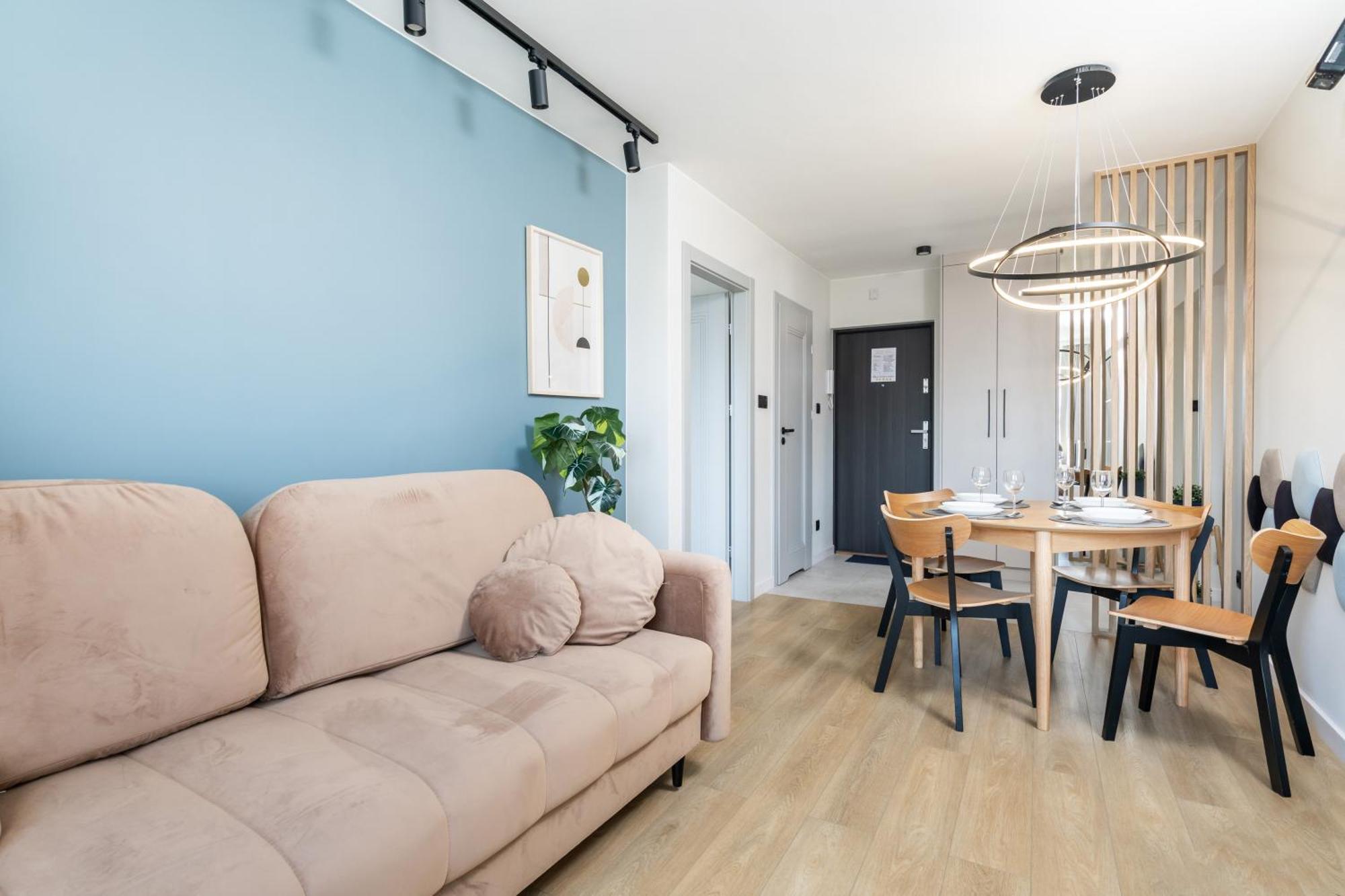 Blue Matcha Premium Apartment Okopowa Варшава Екстер'єр фото