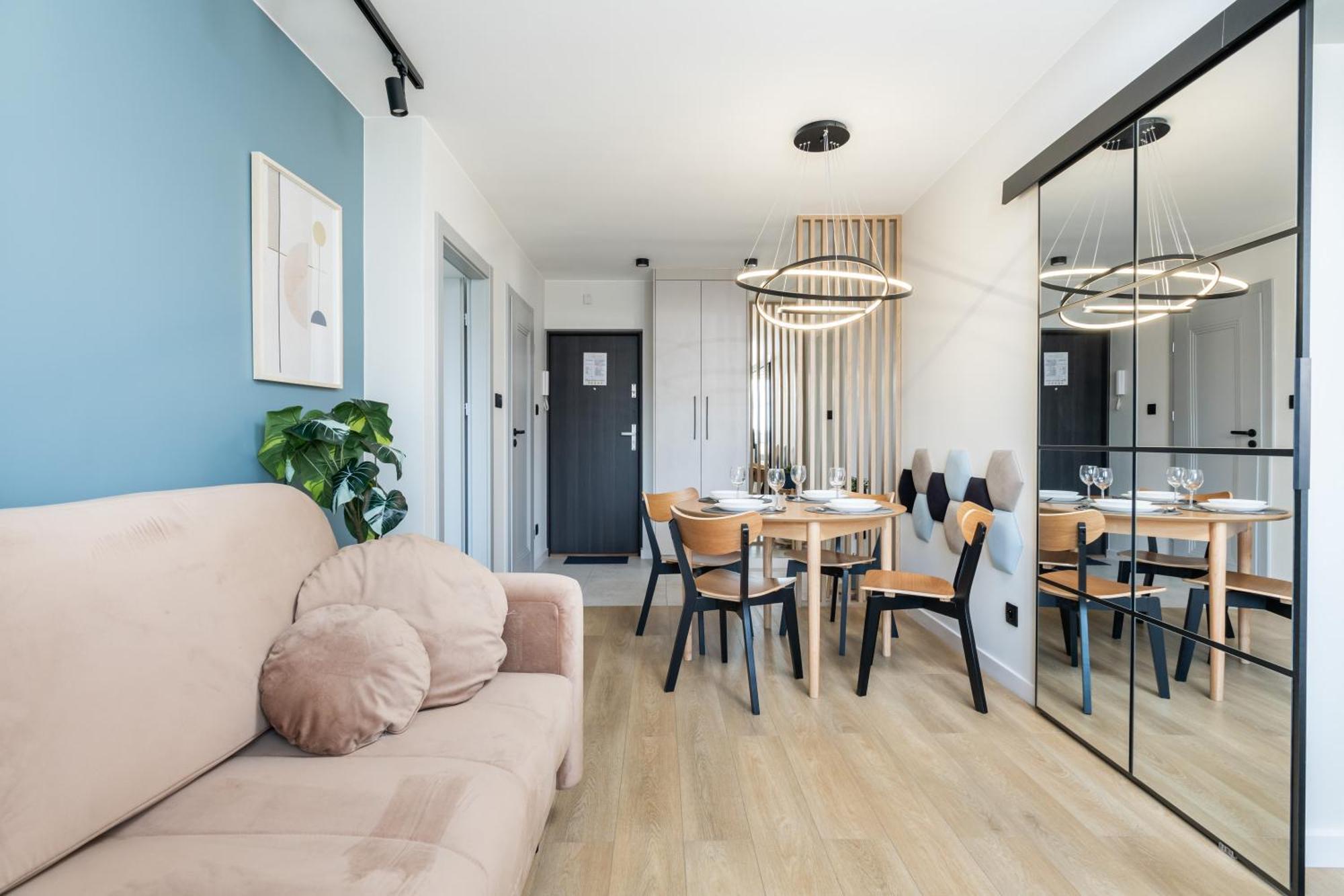 Blue Matcha Premium Apartment Okopowa Варшава Екстер'єр фото