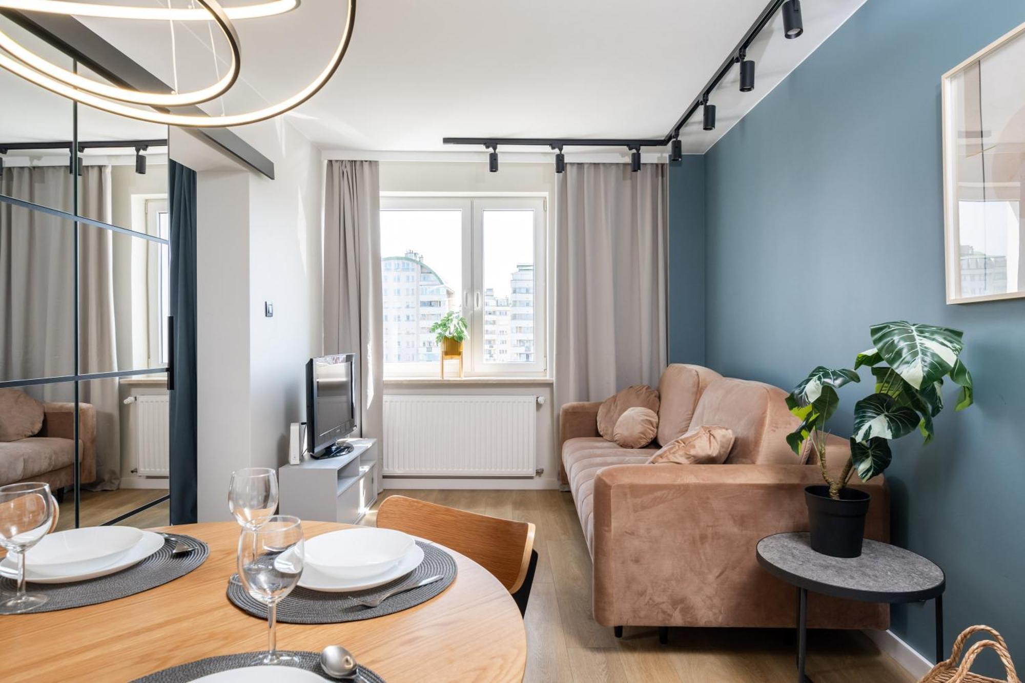 Blue Matcha Premium Apartment Okopowa Варшава Екстер'єр фото